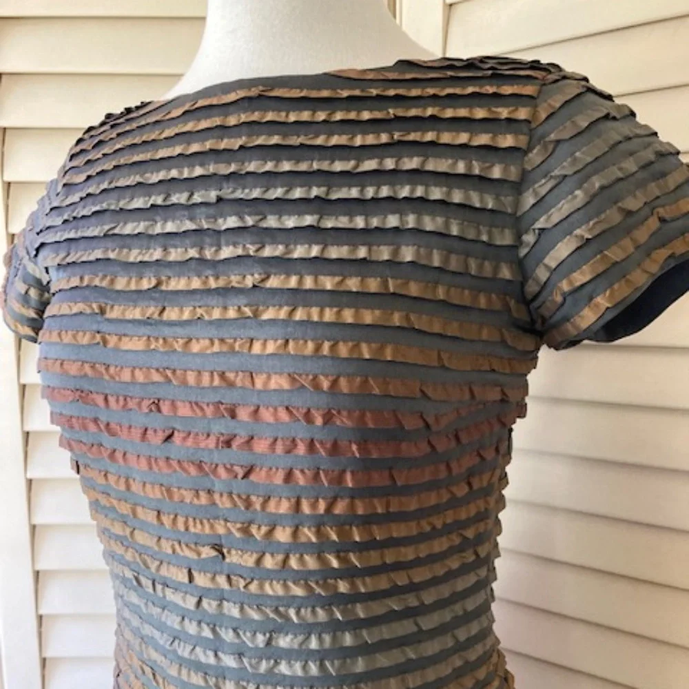 Behnaz Sarafpour Silk Blend Shift Dress - Picture 4 of 13